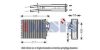 AKS DASIS 086003N Heat Exchanger, interior heating